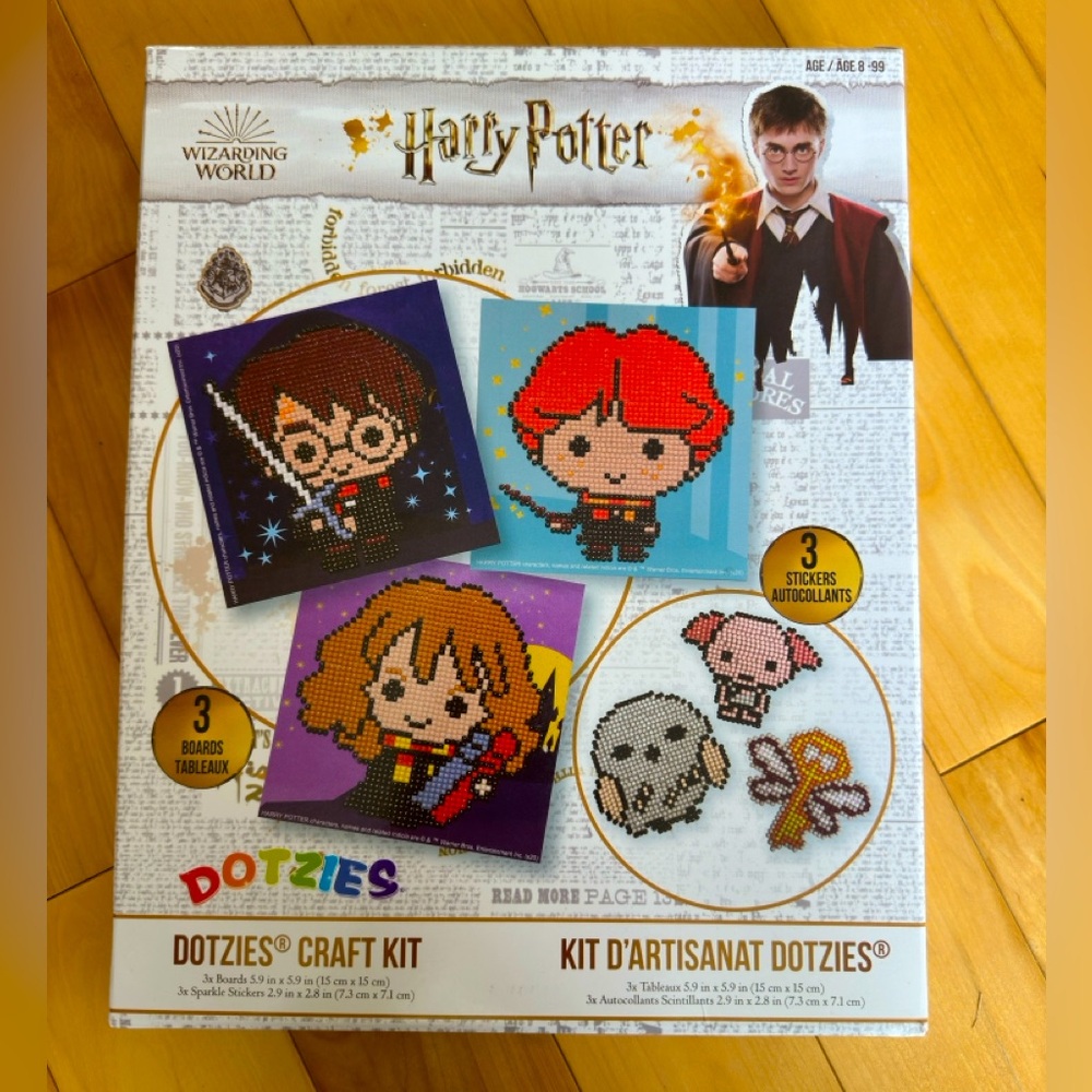 Brand new HARRY POTTER Dotzies Craft Kit